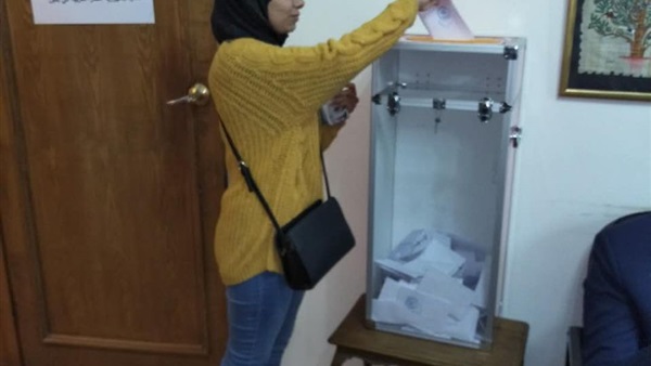 توافد المصريين على