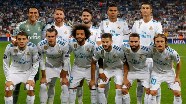 لاعبو ريال مدريد
