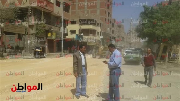 رصف طريق شارع الجمهورية