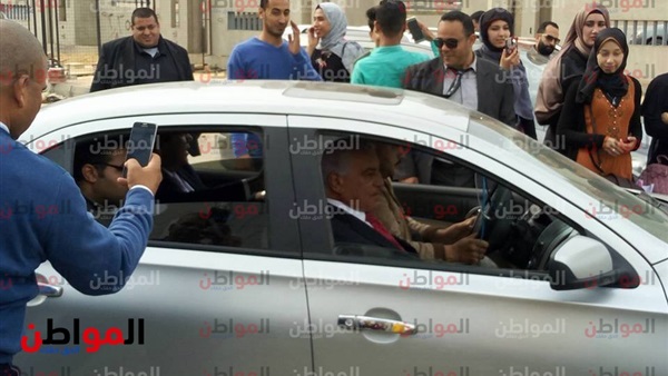 طلاب دمياط يستقبلون