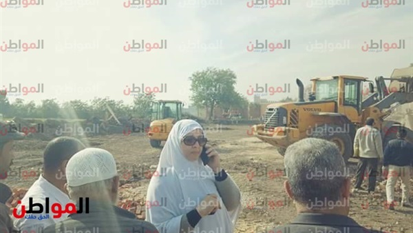 إزالة مقابر مخالفة