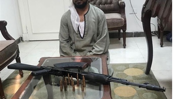 صورة المتهم بالمضبوطات