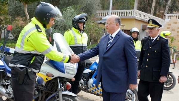 مدير الأمن خلال الجولة