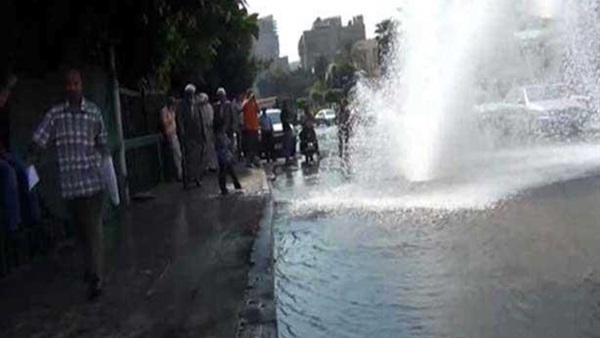 انفجار ماسورة خط