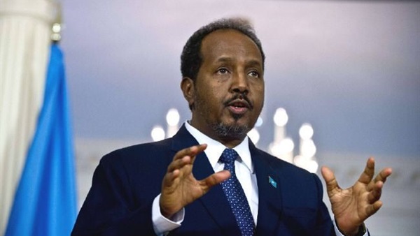 الرئيس الصومالي حسن