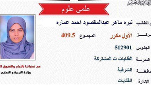 نيرة ماهر عبد المقصود