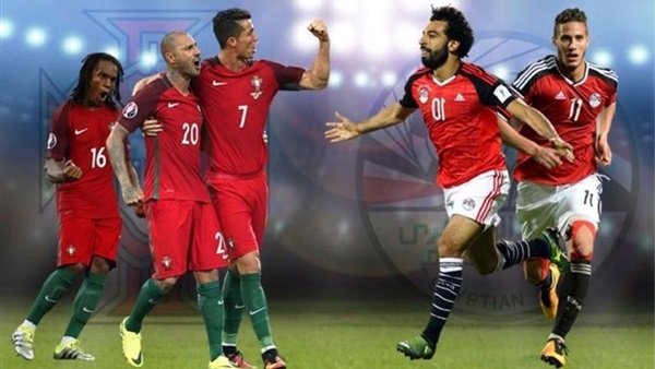 مباراة مصر و البرتغال