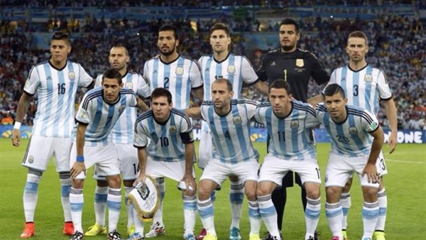 لاعبو منتخب الأرجنتين