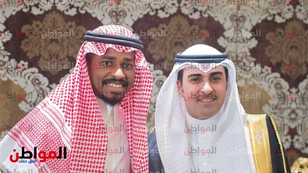 من حفل زفاف خالد