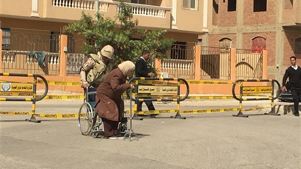 توافد الناخبين بالشيخ