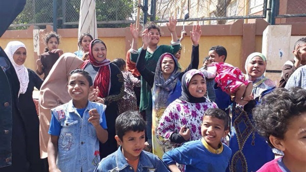 فرحة الناخبين من