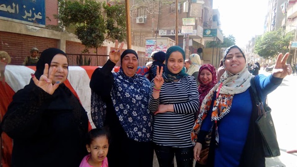 فرحة الناخبين من