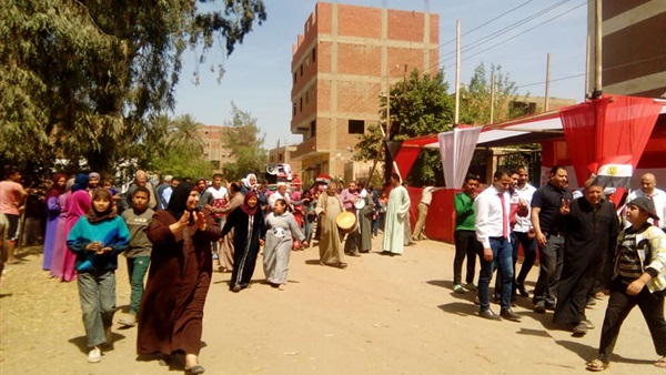 فرحة الناخبين من