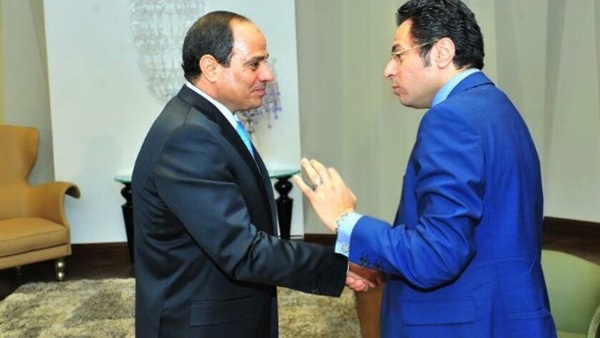 الرئيس السيسي والمحامي
