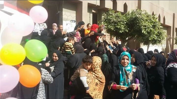 جانب من احتفال النساء