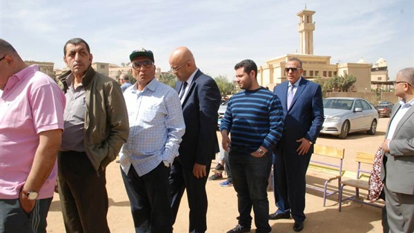 محافظ الجيزة من طابور