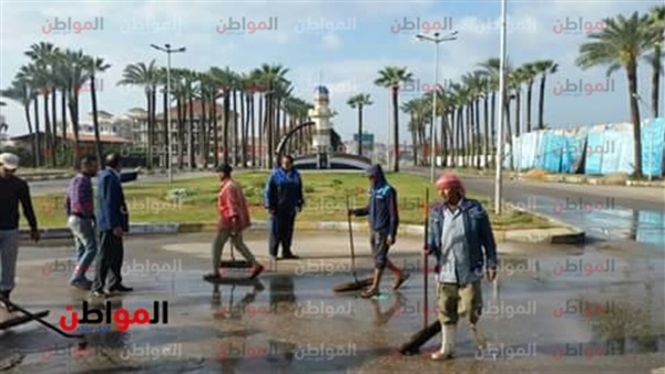 رفع تراكمات مياه