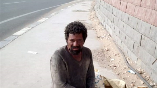 شاب متسول