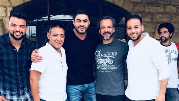 خالد سليم في كواليس