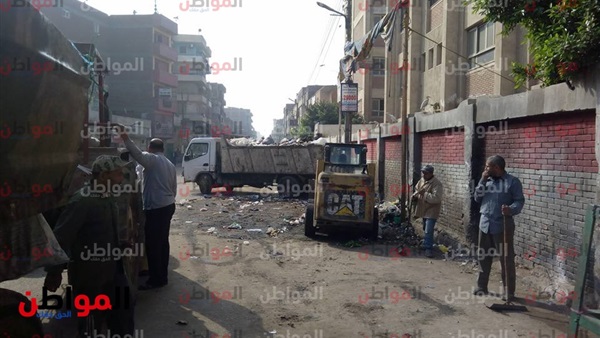 رفع القمامة والمخلفات