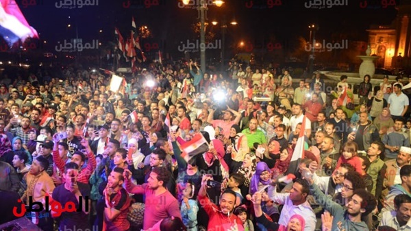 احتفالات أهالي كوبري