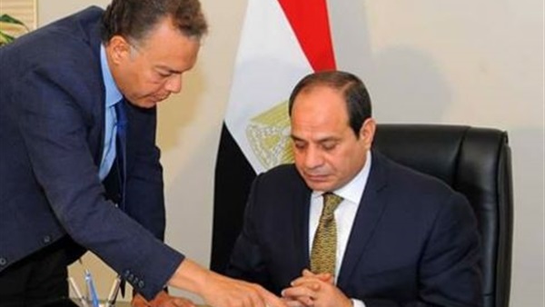 الرئيس السيسي والوزير