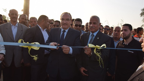 جانب من افتتاح محطة