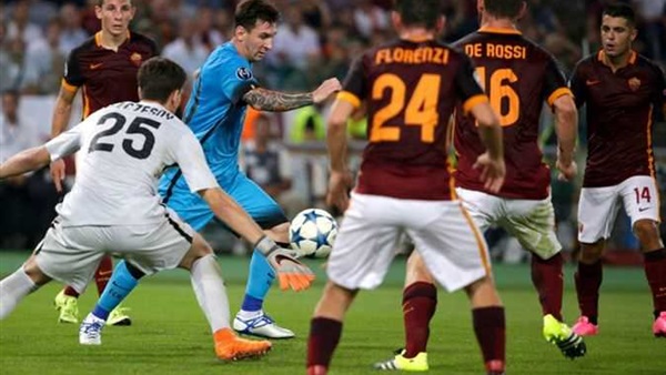 برشلونة وروما