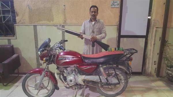المتهم بالمضبوطات