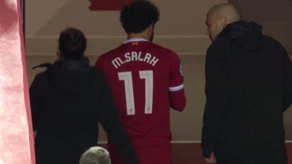 محمد صلاح يخرج مصاب