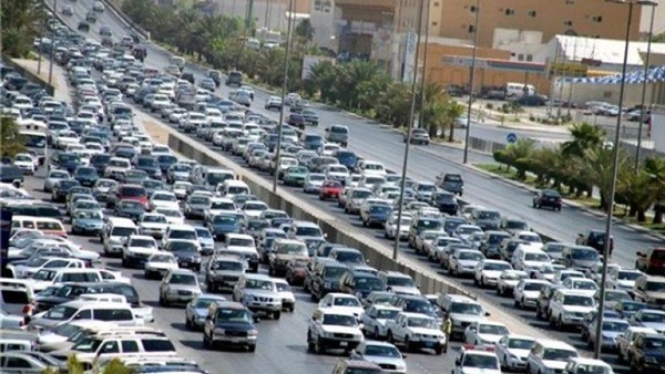 شلل مروري بمحافظة