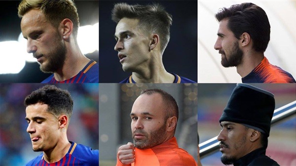 وسط فريق برشلونة