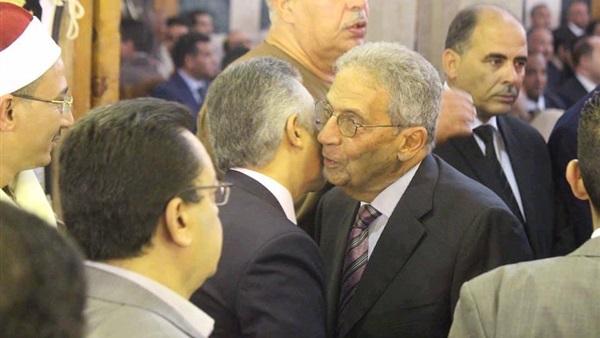 عمرو موسى في عزاء