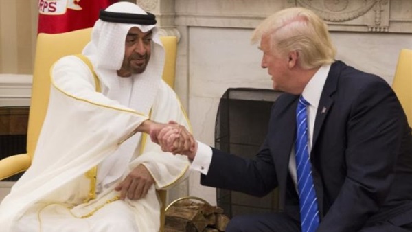 ترامب وولي عهد الإمارات