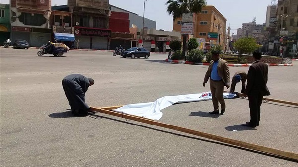 رفع الإشغالات بشوارع