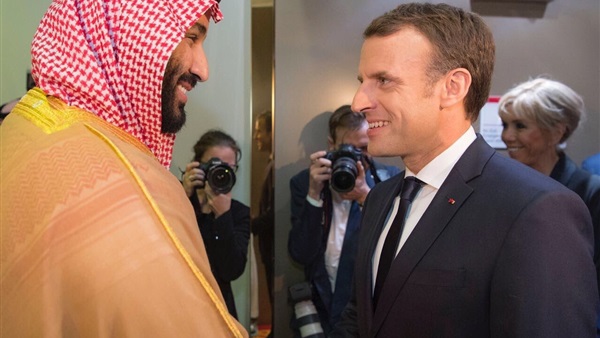 ماكرون و ولي العهد