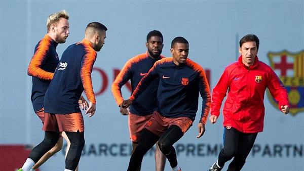 لاعبو برشلونة