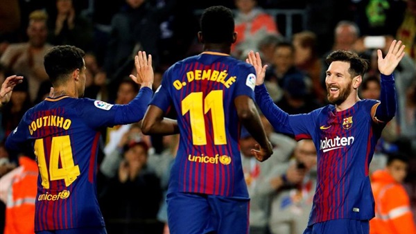 لاعبو برشلونة