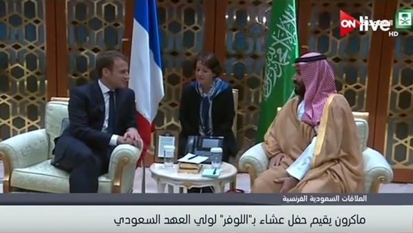 ماكرون و بن سلمان