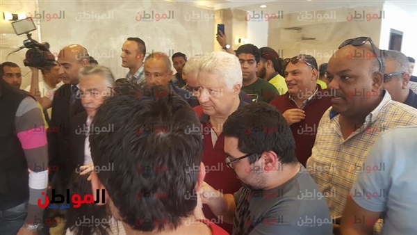 مرتضي منصور يتفقد