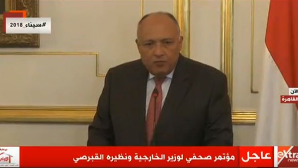 سامح شكري وزير الخارجية