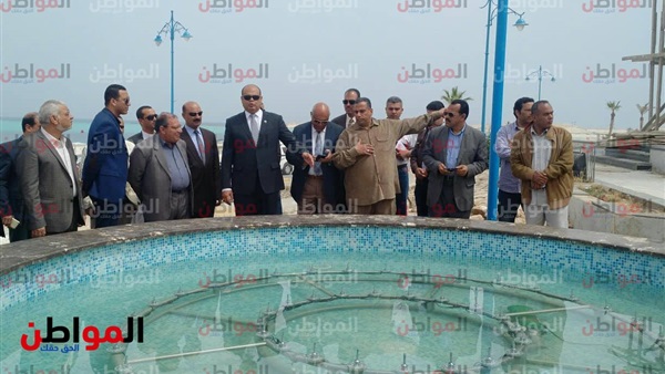 جولة تفقدية لمحافظ