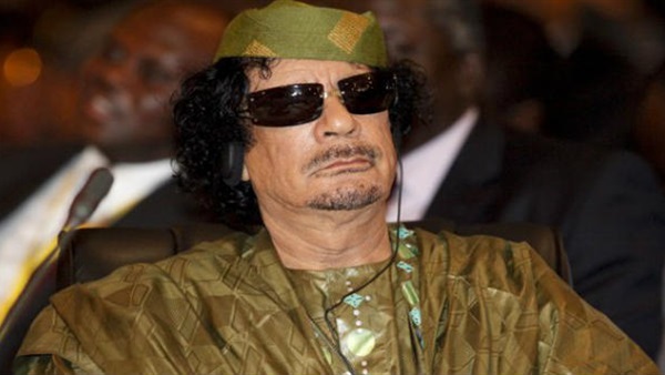 معمر القذافي