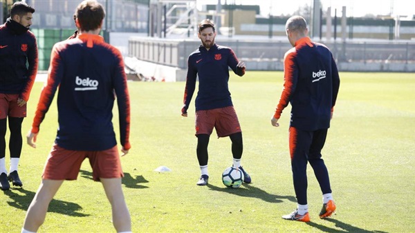 تدريبات برشلونة