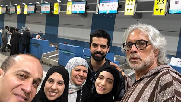 أحمد ناجي وعائلته