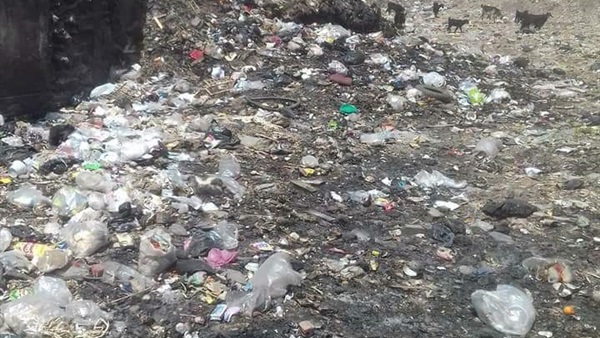 القمامة فى الشوارع