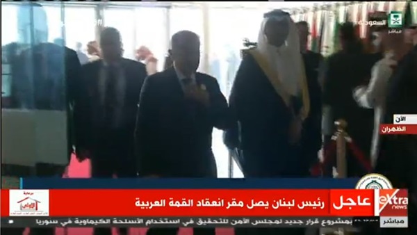 وصول الرئيس اللبناني