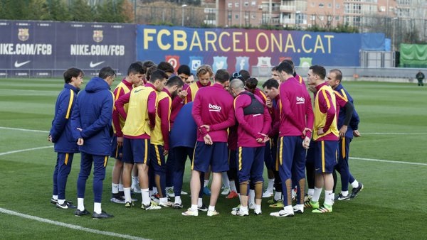 تدريبات برشلونة