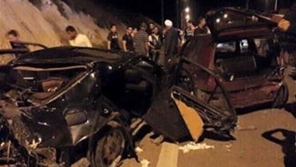 تصادم 3 سيارات