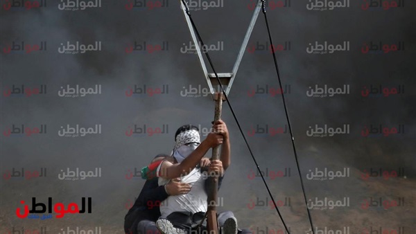 القاء الحجارة